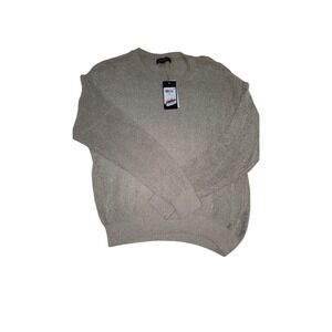 Guess Women Summer Clay LS Kara Open Stitch Sweater Knit Beige M‎